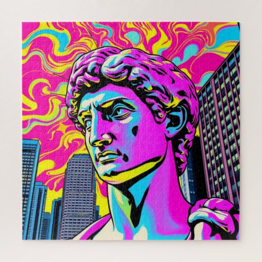 DAVID POP ART-4 PUZZLE (Vertikal)