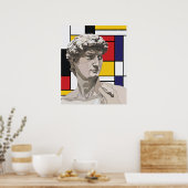 David Pop Art Poster (Küche)