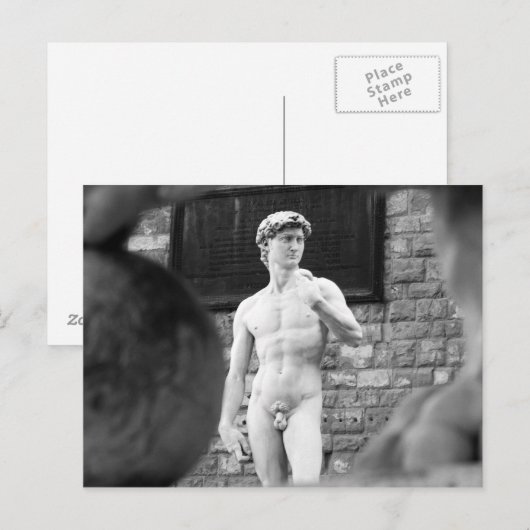 David Postkarte (Vorne/Hinten)