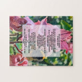 David Psalm 23 biblisches Zitat Puzzle (Horizontal)