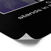 David R. Scott "Spider" - Apollo 9 Mission Poster (Ecke)