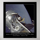 David R. Scott "Spider" - Apollo 9 Mission Poster (Vorne)