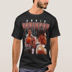 David Robinson Basketball-Legende Vintage-Untersch T-Shirt