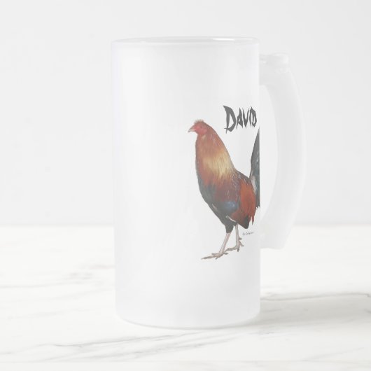 David Rooster Beer Tasse (VorderseiteRechts)
