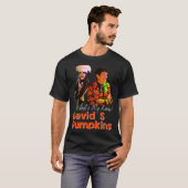 David S Pumpkins Skeleton Funny Skit Men Clothing T-Shirt (Vorne ganz)