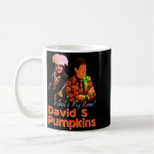 David S Pumpkins Skelett Lustiger Skit Männerbekle Kaffeetasse (Links)