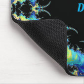 DAVID ~ Seltsames 3D-Muster ~ Personalisiert Mousepad (Ecke)