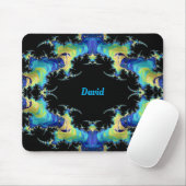 DAVID ~ Seltsames 3D-Muster ~ Personalisiert Mousepad (Mit Mouse)