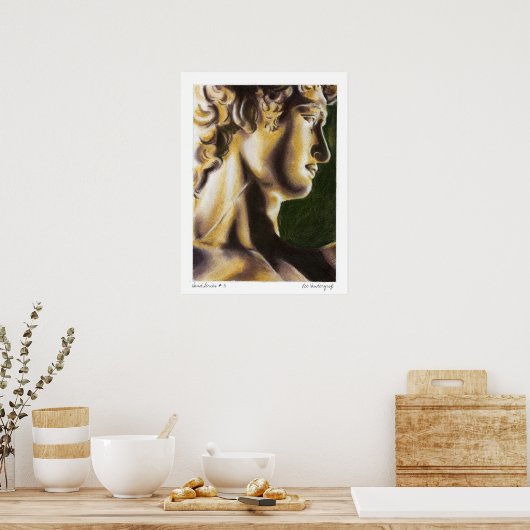 David Serie 3 von Lee Vandergrift Poster (Küche)