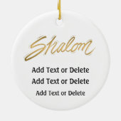 David Shalom - SRF Keramikornament (Hinten)