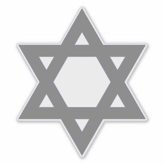 David Star Aufkleber (Vorderseite)