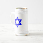 DAVID-STAR BIERGLAS (Vorderseite Links)
