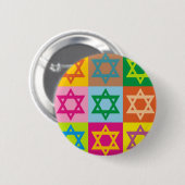 David Star Button (Vorne & Hinten)