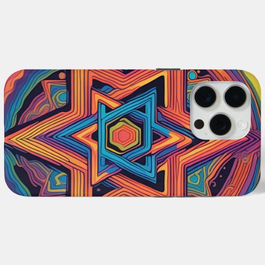 David Star Case-Mate iPhone Hülle (Rückseite (Horizontal))