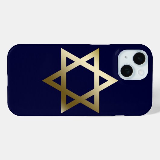 David Star Case-Mate iPhone Hülle (Rückseite (Horizontal))