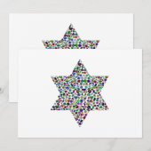 David Star Einladung (Vorne/Hinten)