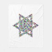 David Star Fleecedecke (Vorderseite)