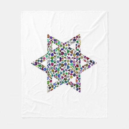 David Star Fleecedecke (Vorderseite)