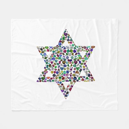 David Star Fleecedecke (Vorderseite (Horizontal))