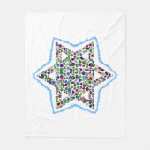 David Star Fleecedecke (Vorderseite)