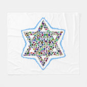 David Star Fleecedecke (Vorderseite (Horizontal))