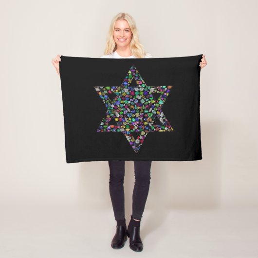 David Star Fleecedecke (Beispiel)