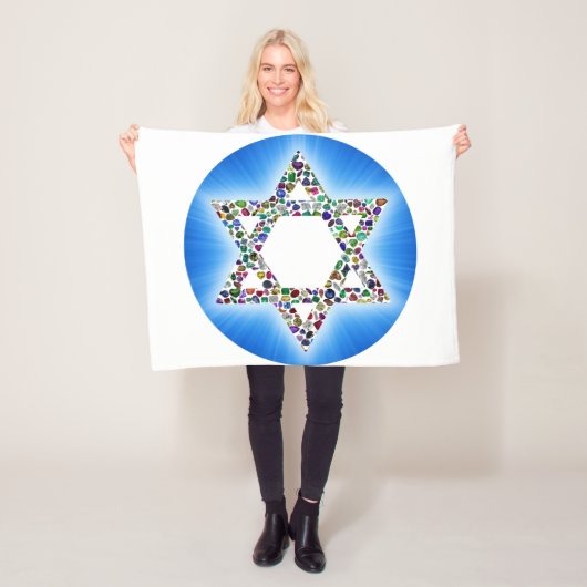 David Star Fleecedecke (Beispiel)