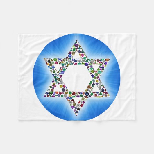 David Star Fleecedecke (Vorderseite (Horizontal))