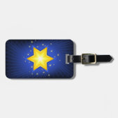 David Star Gepäckanhänger (Vorderseite horizontal)