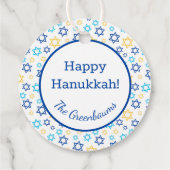 David Star Geschenkanhänger (Rückseite)