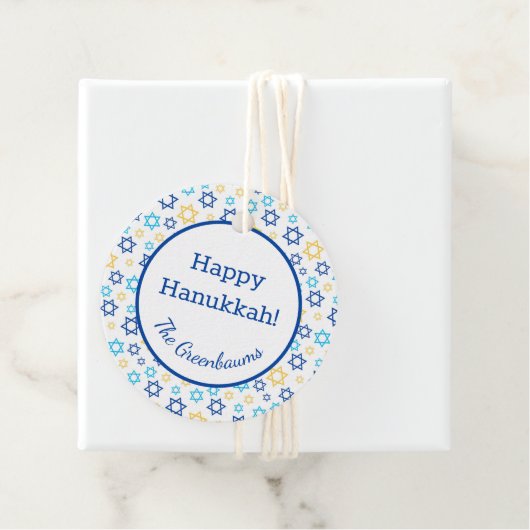 David Star Geschenkanhänger (Beispiel)