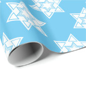 David Star Geschenkpapier (Rolleneckpunkt)