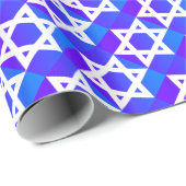 David Star Geschenkpapier (Rolleneckpunkt)