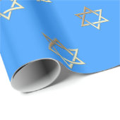 David Star Geschenkpapier (Rolleneckpunkt)