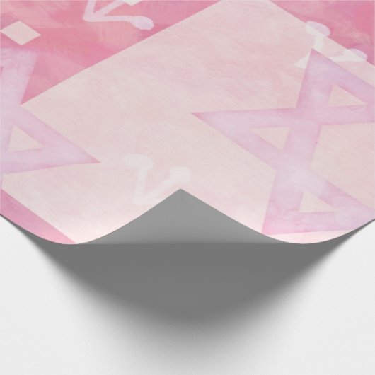 David Star Geschenkpapier (Ecke)