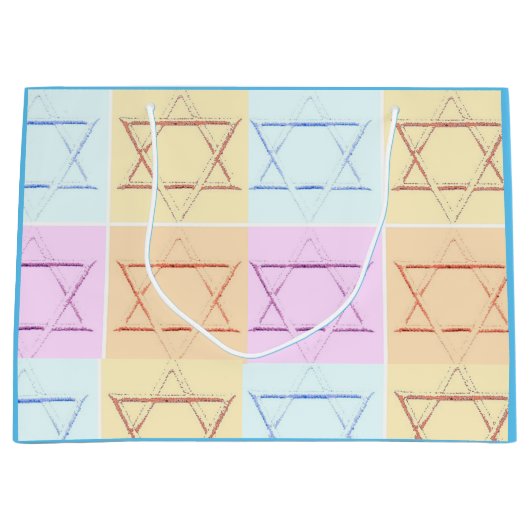 David Star Große Geschenktüte (Vorderseite)