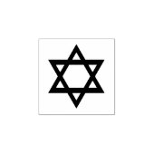 David Star Gummistempel (Prägung)