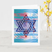 David Star Karte (Gelbe Blume)
