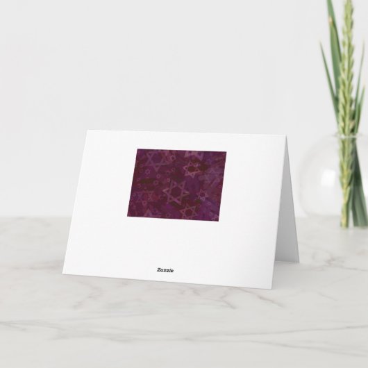 David Star Karte (Rückseite)