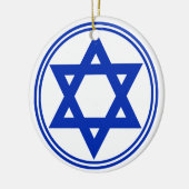 David Star Keramikornament (Links)