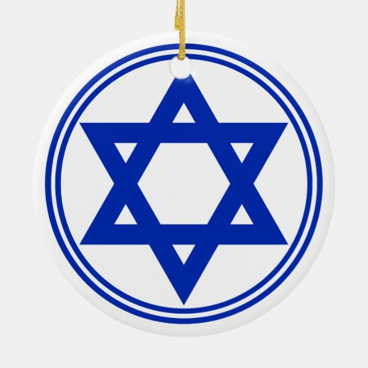 David Star Keramikornament (Hinten)