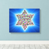 David Star Leinwanddruck (Insitu (Holzboden))