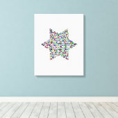 David Star Leinwanddruck (Insitu (Holzboden))