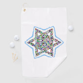 David Star made with Gemstones Golfhandtuch (Insitu)