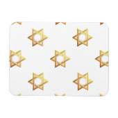 David Star Magnet (Horizontal)