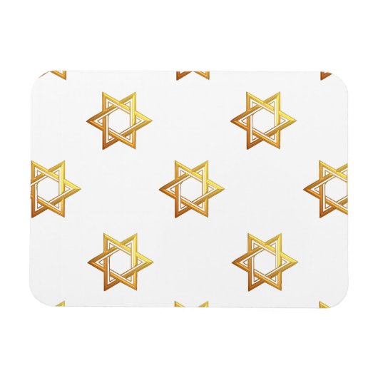 David Star Magnet (Horizontal)