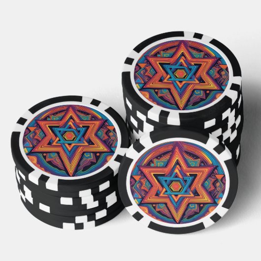 David Star Pokerchips (Stapel)