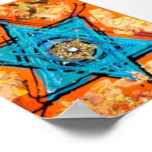 David Star Poster (Ecke)