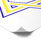 David Star Poster (Ecke)