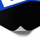 David Star Poster (Ecke)